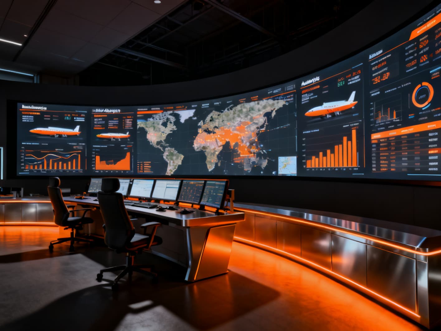Centro de comando de TruckBI con dashboards de analítica de flota